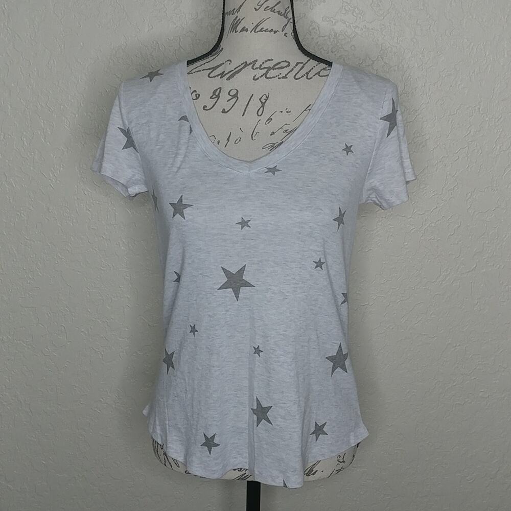 Hippie Rose Lounge Star Print‎ Shirt Size S
